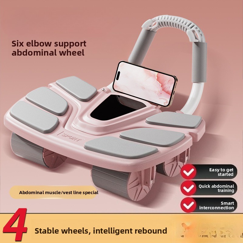 Bauchtrainer mit Sechs-Punkt-U – Ab Roller Wheel With Elbow Support Bewertung und Preis