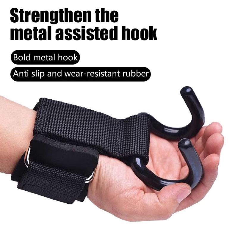 【F】2 Stück Gewichtheberhaken H – Wrist Wraps Weightlifting Support Bewertung und Preis