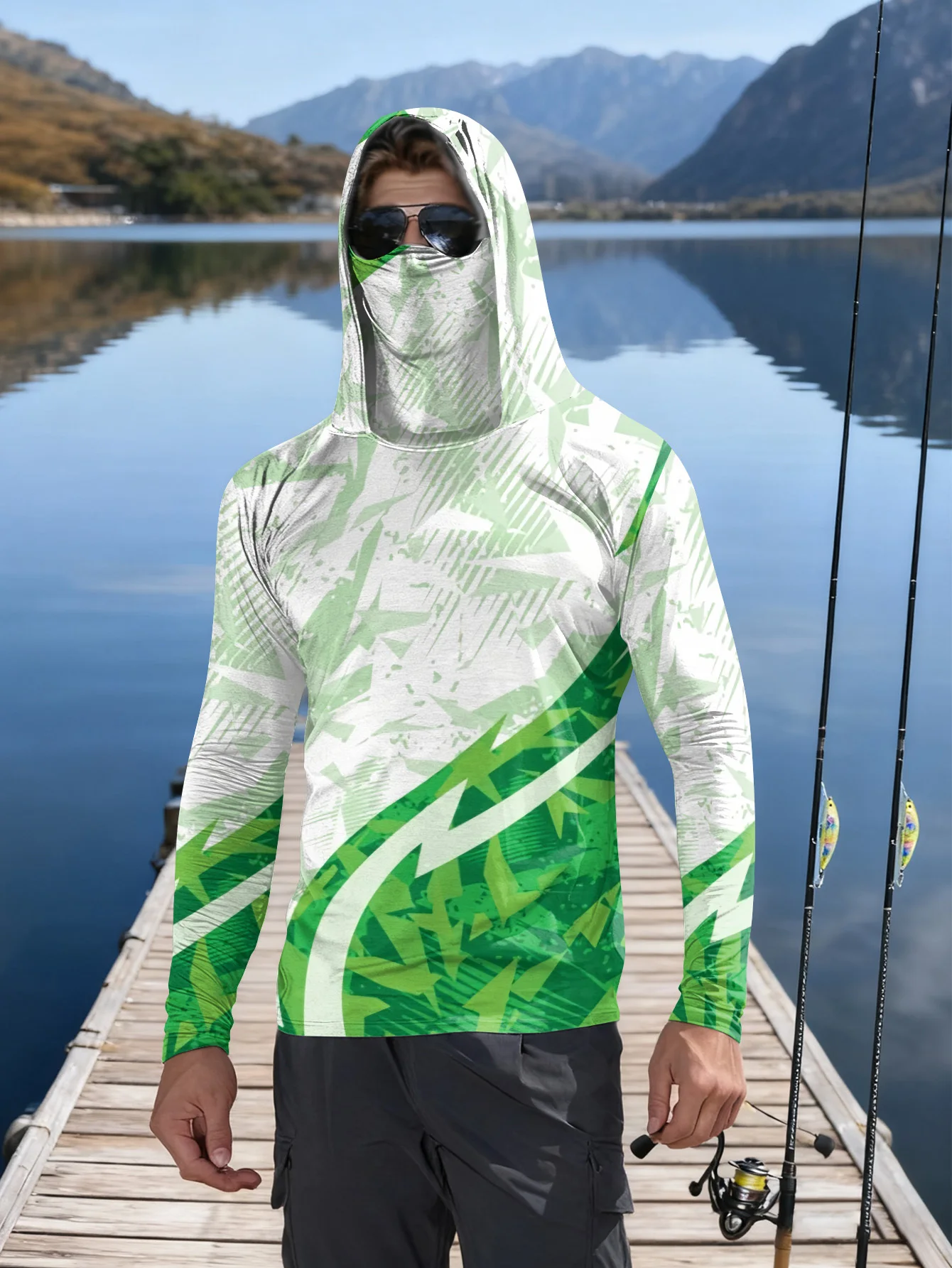 Herren-Anglerhemd mit Kapuze,  – Hiking Bewertung und Preis