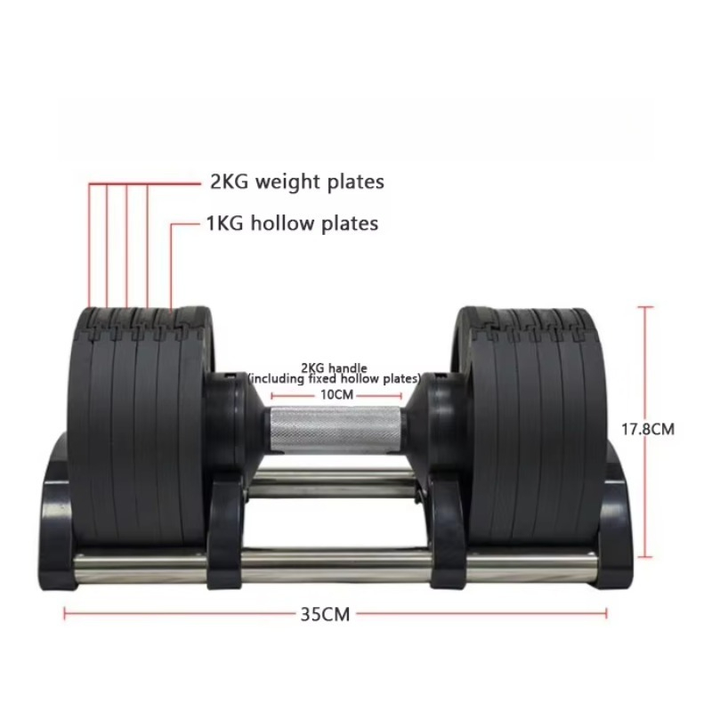 Fitnessgeräte 20kg 24kg 32kg 3 – Adjustable Dumbbell Pair 40Kg Bewertung und Preis